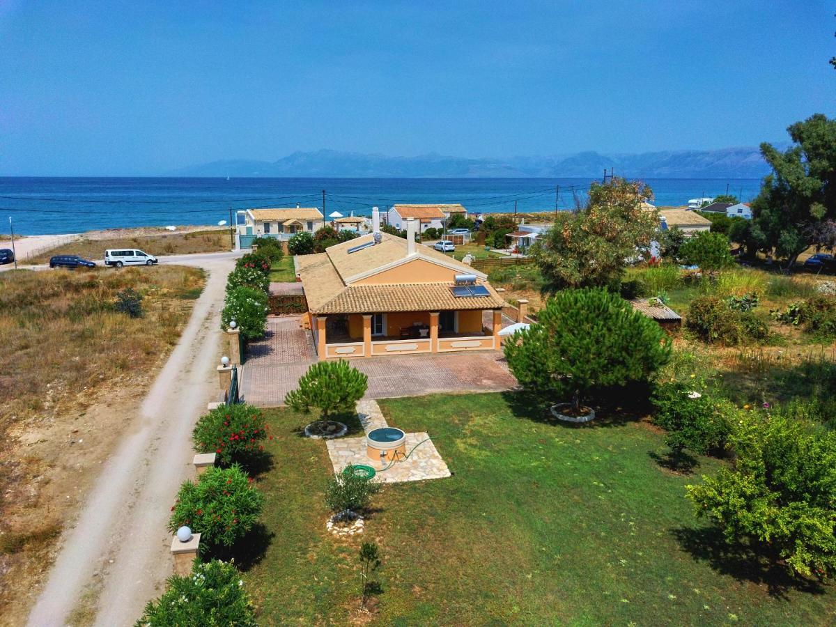 Drosia Beach House Almyros Corfu Almiros Beach Luaran gambar