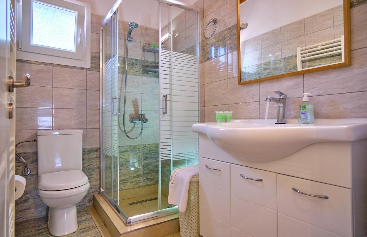 Drosia Beach House Almyros Corfu Almiros Beach Luaran gambar
