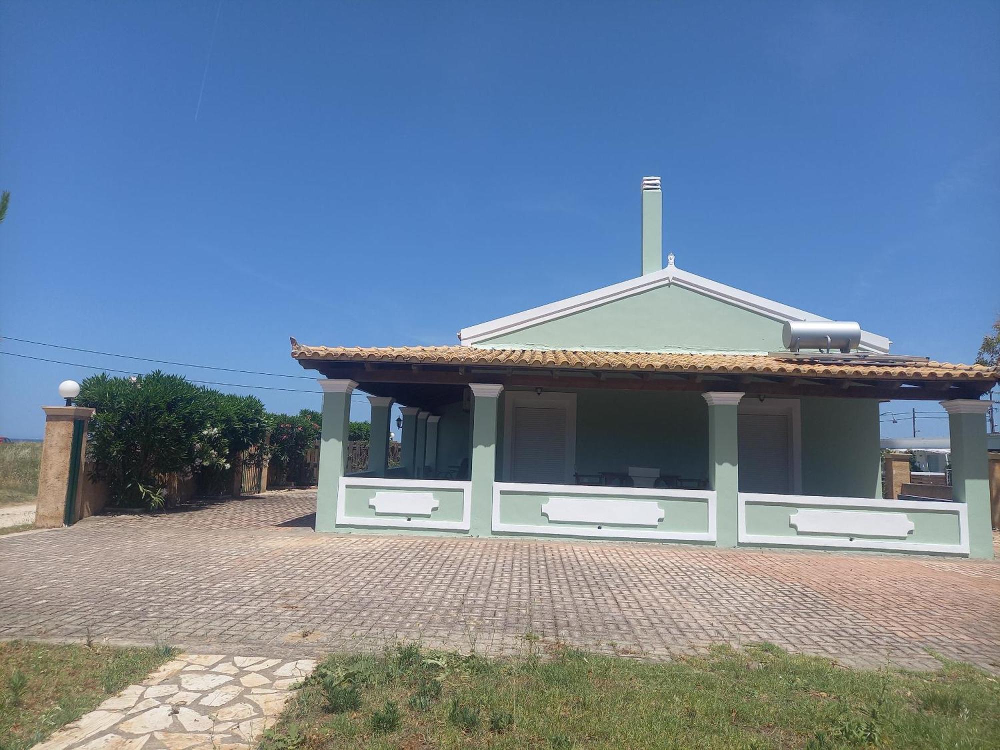 Drosia Beach House Almyros Corfu Almiros Beach Luaran gambar